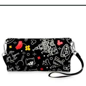 ♥️ Disney Parks Icons Mickey & Minnie Wallet Wristlet!